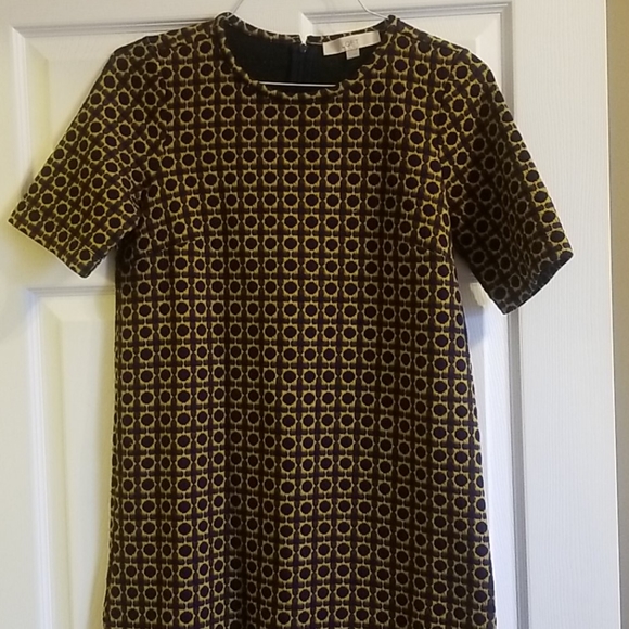 Ann Taylor LOFT Geometric Print Shift Dress - Picture 1 of 1